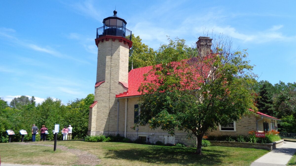 McGulpin Point Lighthouse near Mackinaw City, Michigan